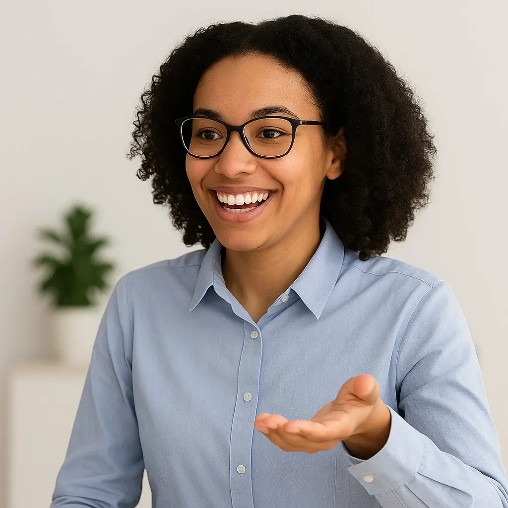 Student learning English at Boston English Center